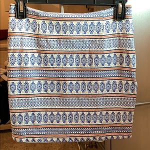 Altar’d State Aztec Mini Skirt